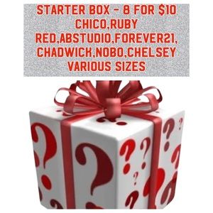 Mystery Starter Box 8 Garments for $10